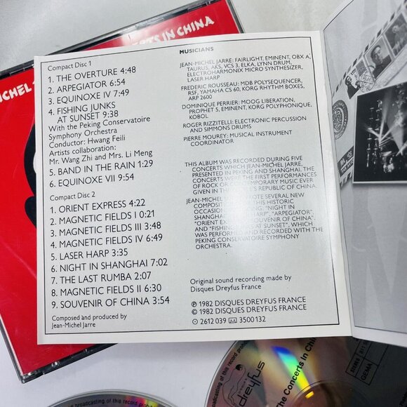 Jean Michel Jarre The Concerts in China Music 2 CD Tested - Picture 8 of 12